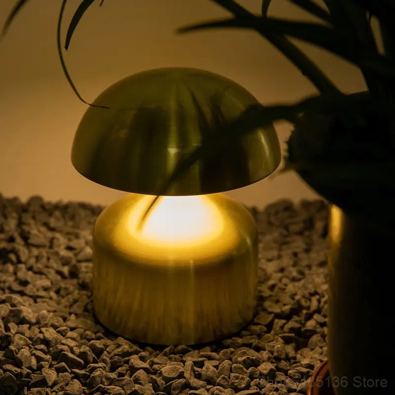 Mushroom Table Lamp, Cordless Portable Desk Lamp, Rechargeable Night Light, Luxury Cordless Party Table Top Lamp, Retro Home Decor Bedroom Touch LED Desk Lamp, Portable Touch Sensor Desktop Lamp Mushroom Table Lamp, Cordless Portable Desk Lamp, Rechargeable Night Light, Luxury Cordless Party Table Top Lamp, Retro Home Decor Bedroom Touch LED Desk Lamp, Portable Touch Sensor Desktop Lamp